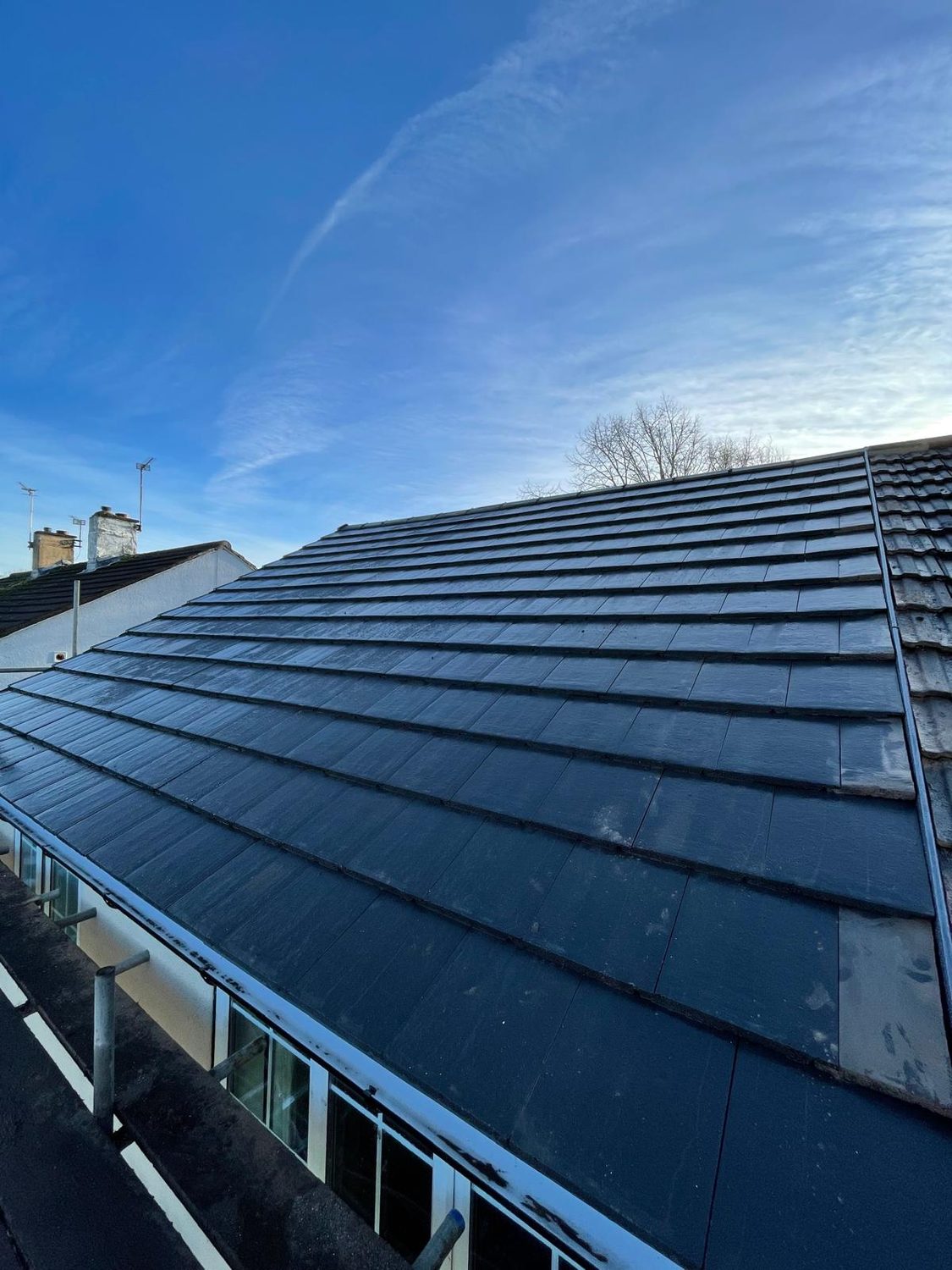 Finished roof by CarClay Roofing